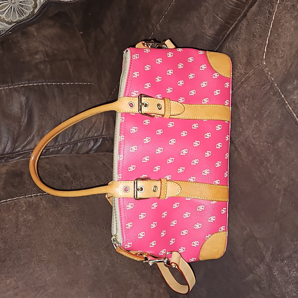 Dooney and Bourke Fuschia Gretta Handbag